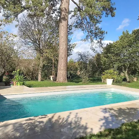 Maison De Maitre Avec Piscine Et Jardin - Coeur Des Coteaux Du Layon, Proche Angers Et Saumur - Fr-1-622-55 Faye-d'Anjou